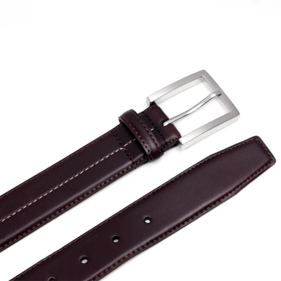 Accesorios de moda Feather Edage Cinturón de cuero genuino para hombre